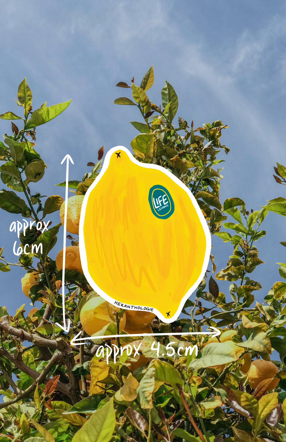 When Life Gives You Lemons Sticker