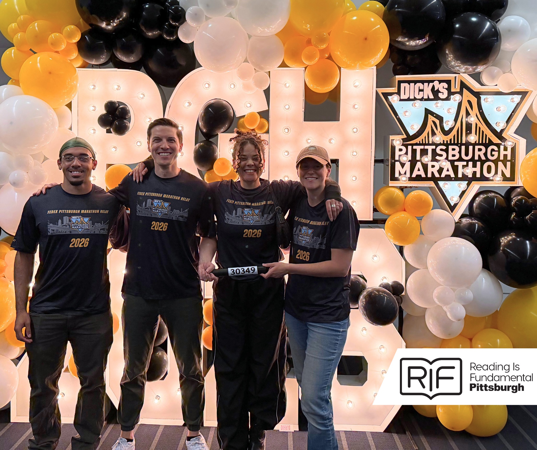 RIF Pittsburgh "Runs for a Reason" at the Pittsburgh Marathon