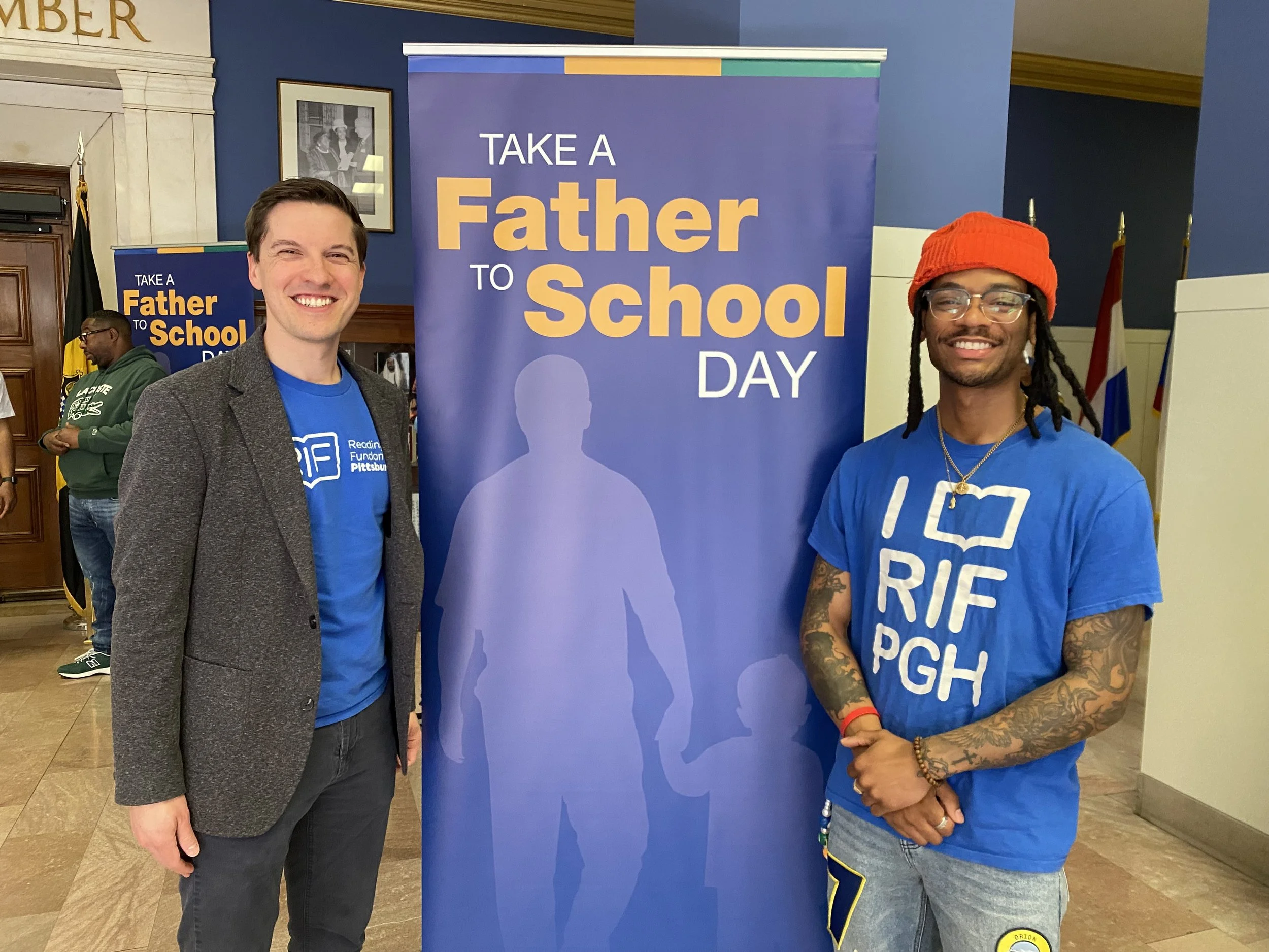 RIF Pittsburgh Talks Mentoring at City Hall