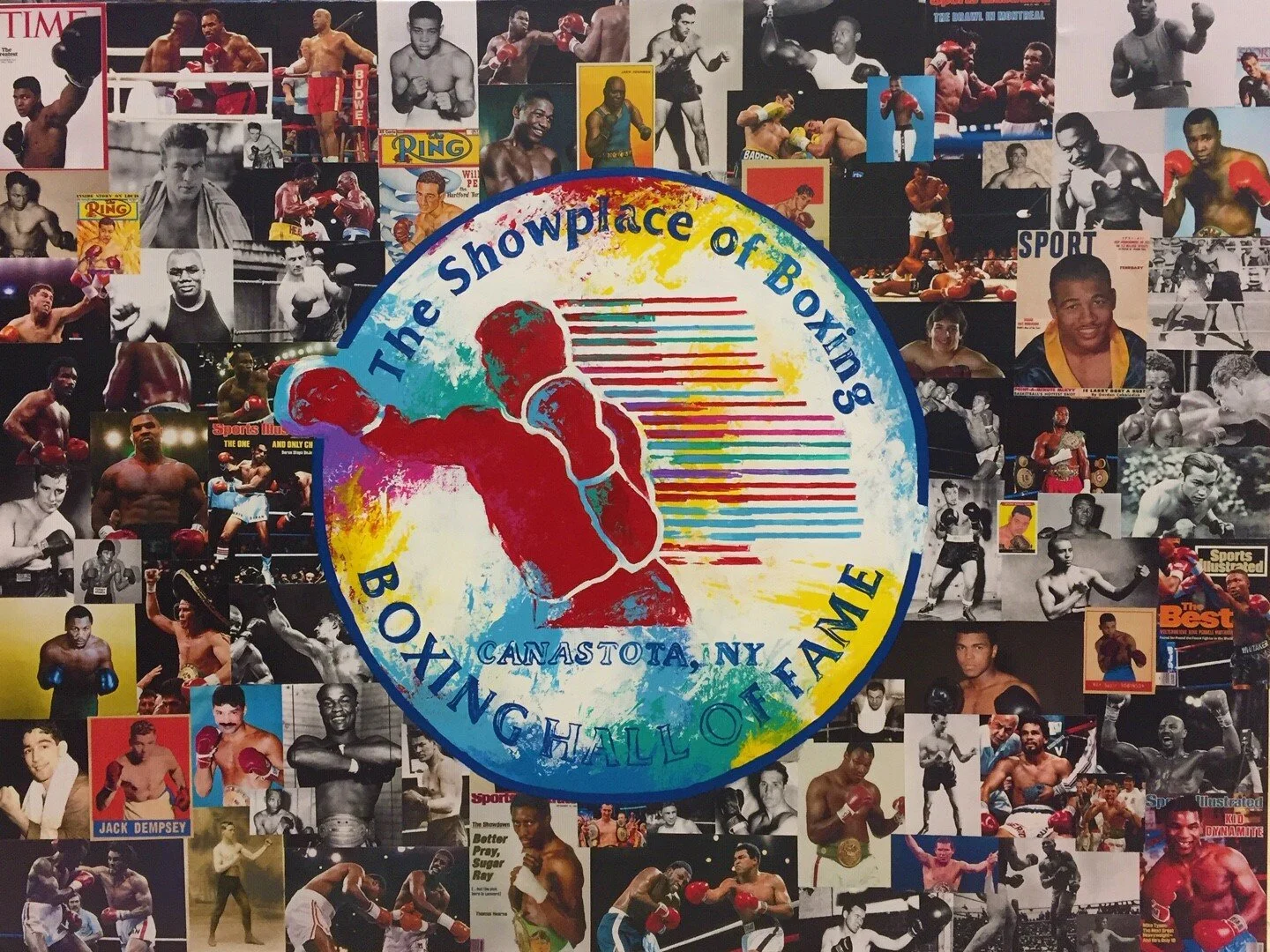 Boxing Hall of Fame collage