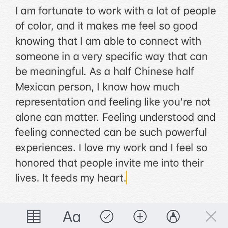 #poc #woc #grattitude #connection #representation #therapy #mentalhealth #postmoderntherapy #narrativetherapy