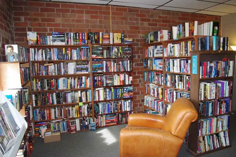 What is better than a comfortable chair in a quiet corner surrounded by books?