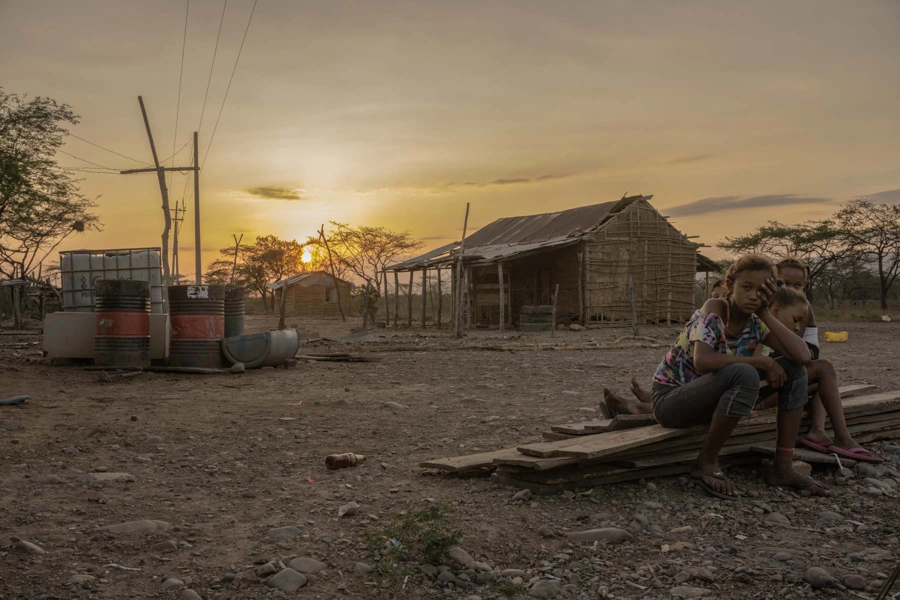 There are few homes and familes standing in resistance in the communities of Patilla, Chancleta and Roche.