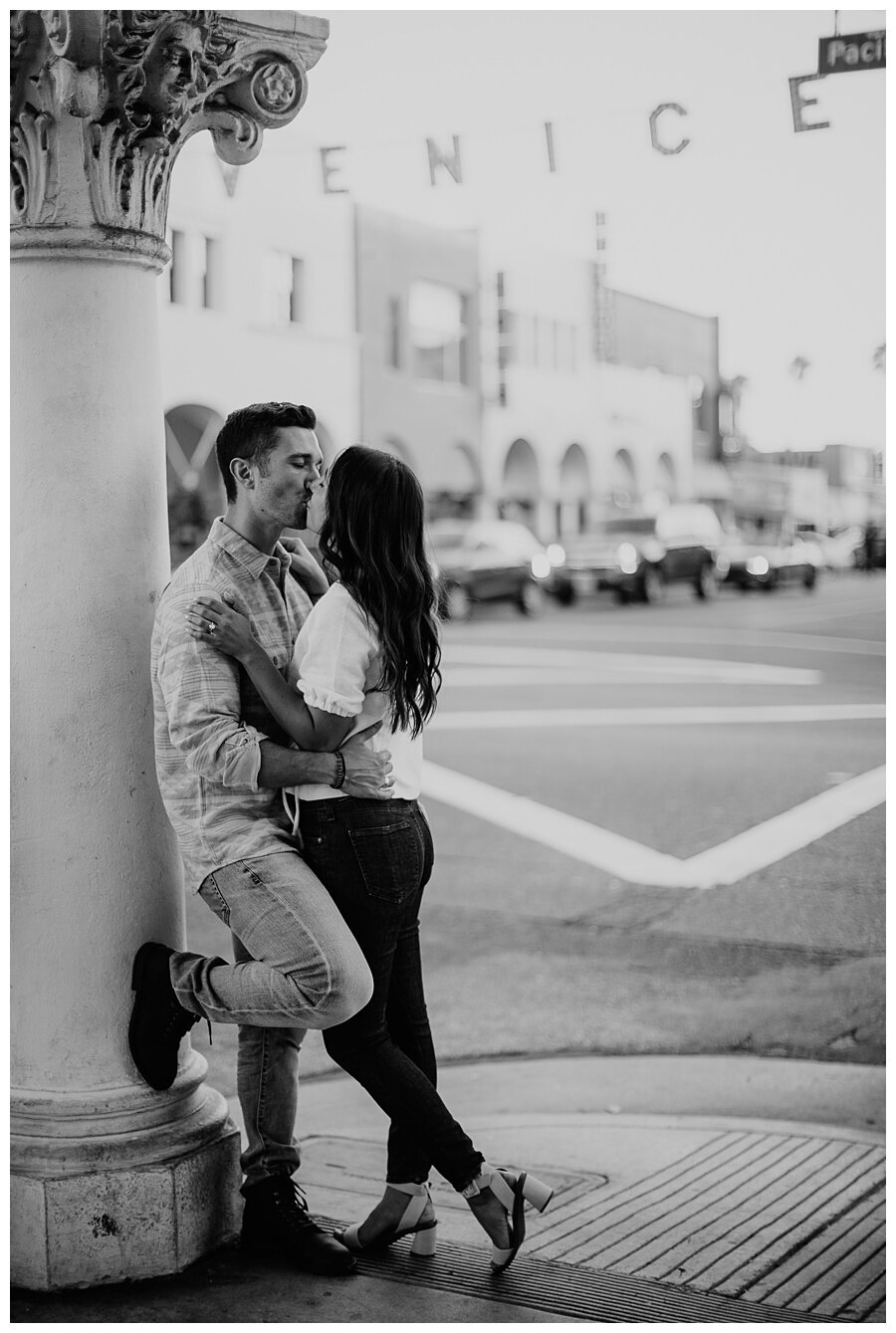 Marissa and Michael // A Cool Venice Beach Engagement Session — Mirage ...