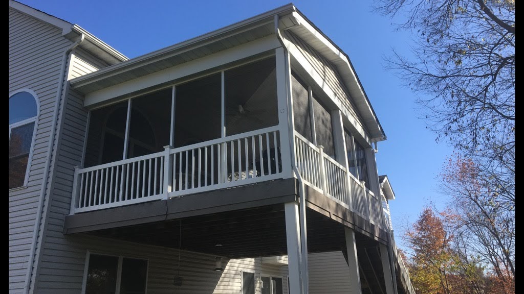 Deck with Screen Porch