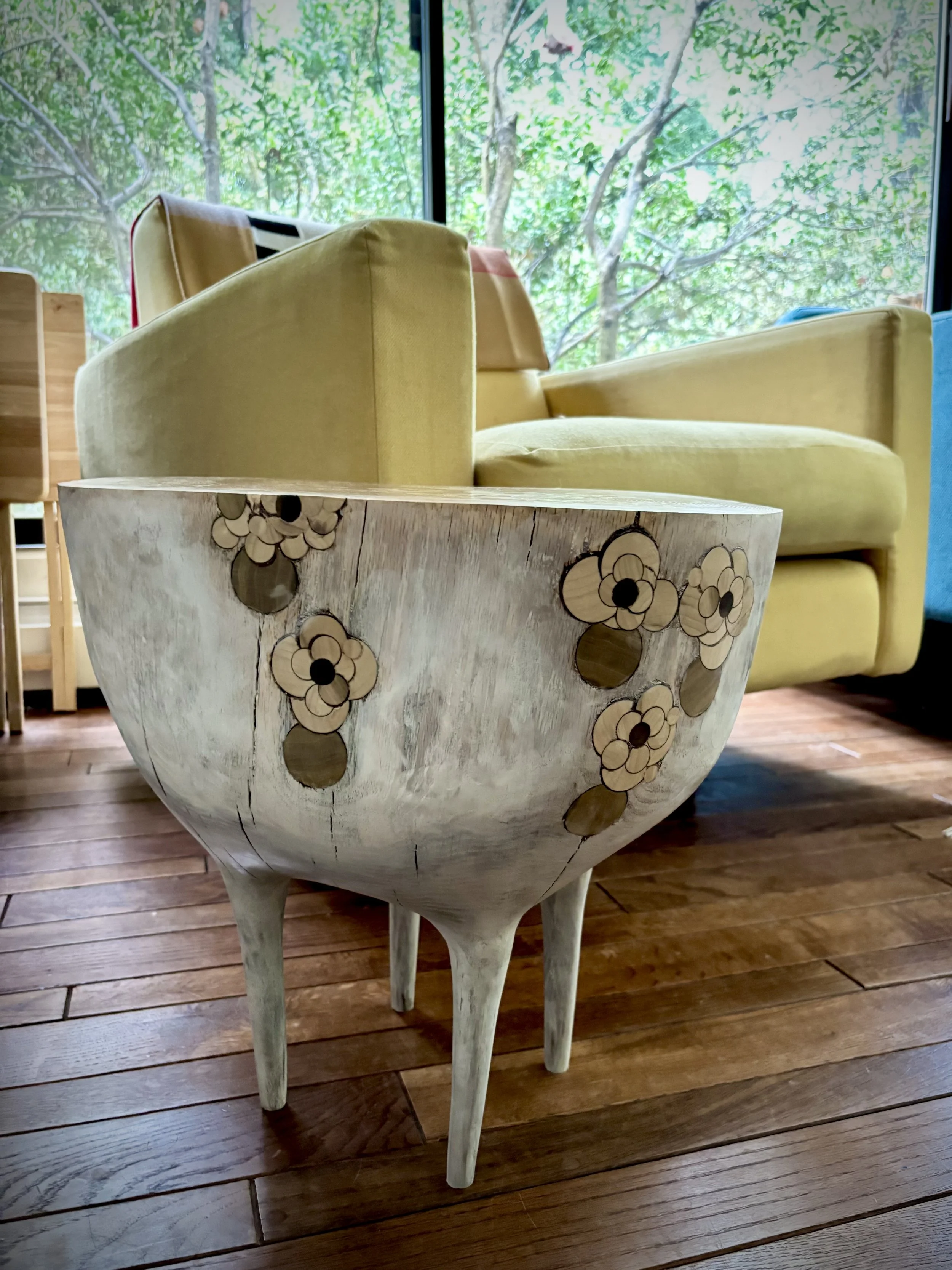 White Oak Stool