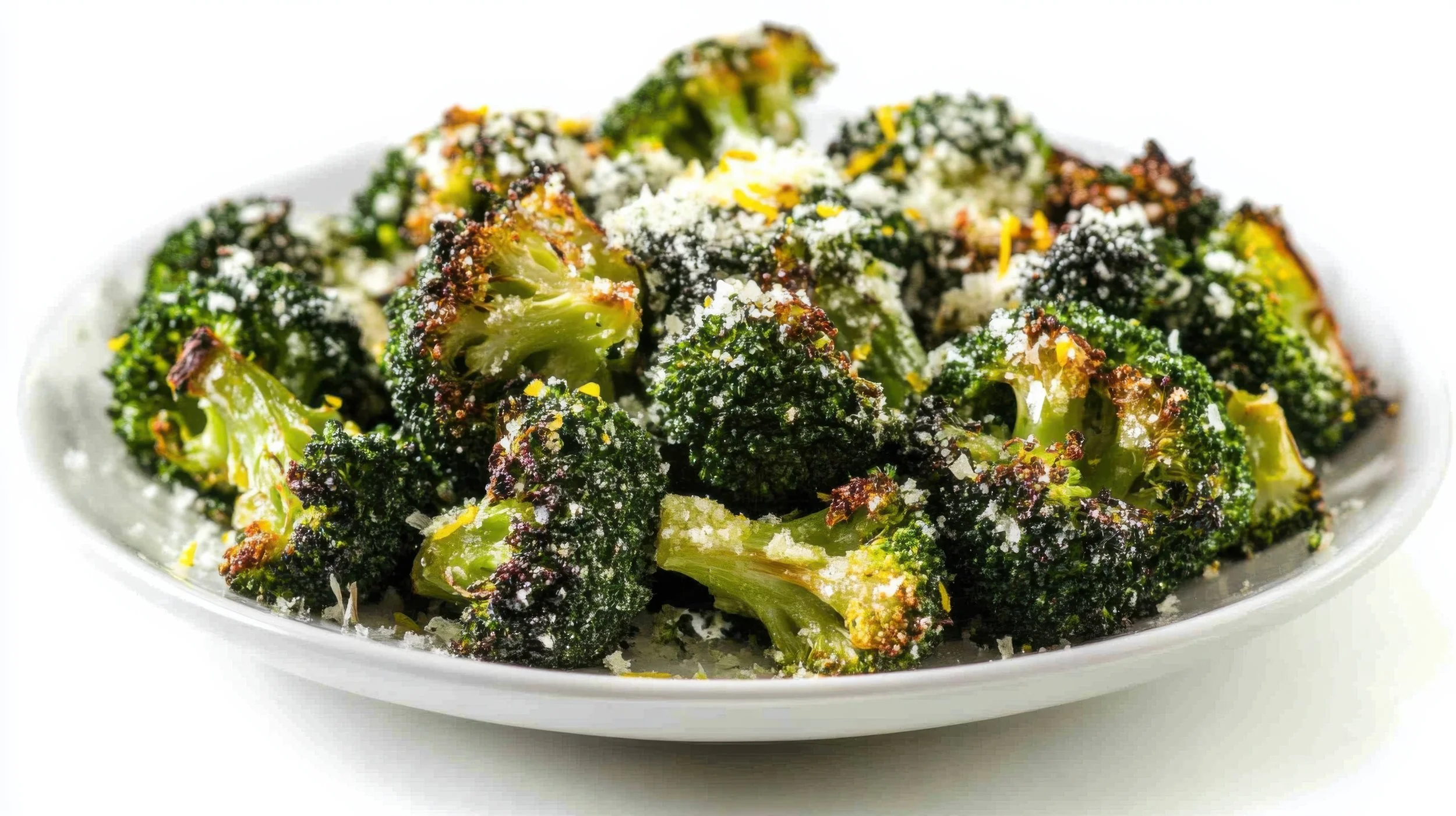 Roasted Broccoli with Parmesan Cheese