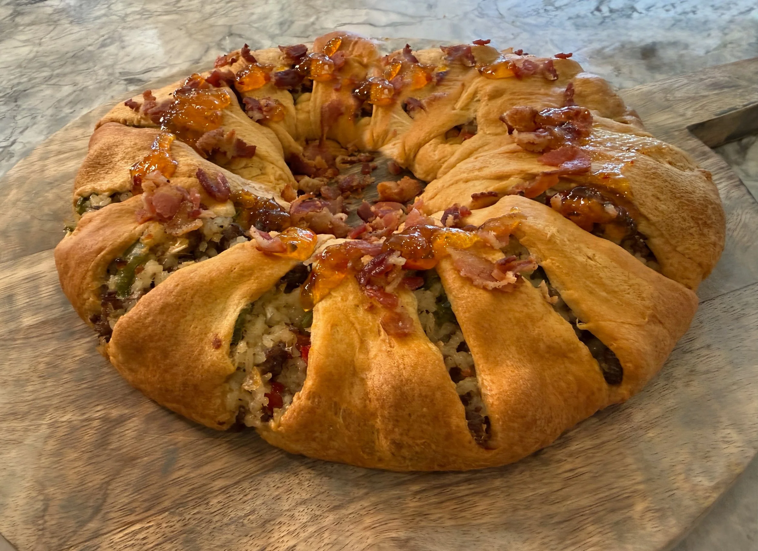 Dirty Rice King Cake