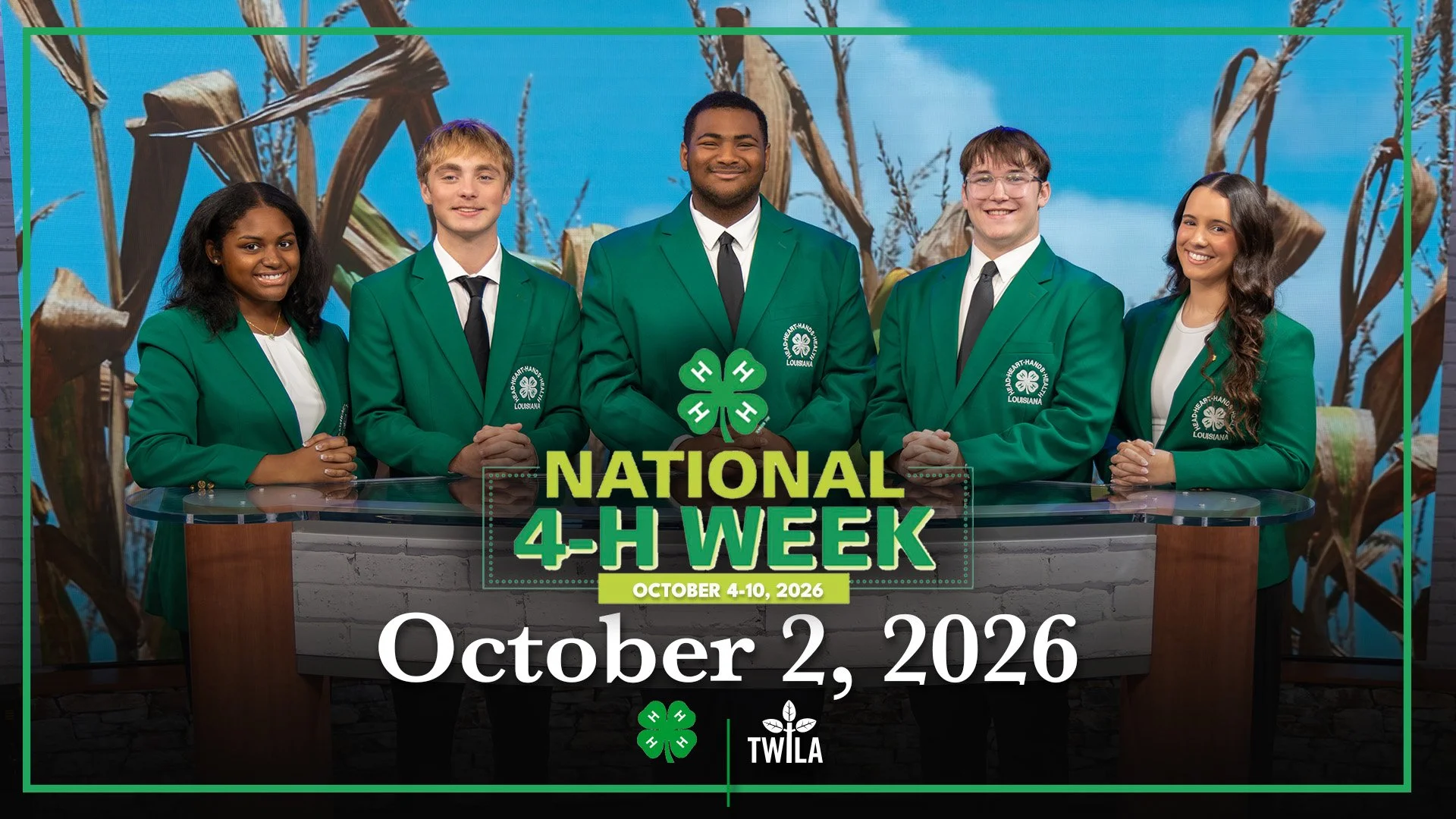 TWILA: October 2, 2026