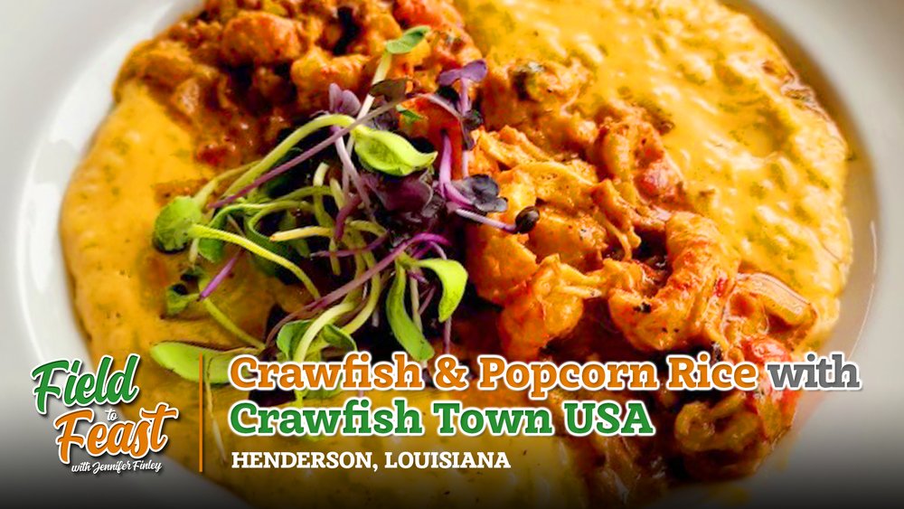 Field to Feast: Blackened Crawfish with Spicy Bacon Butter on