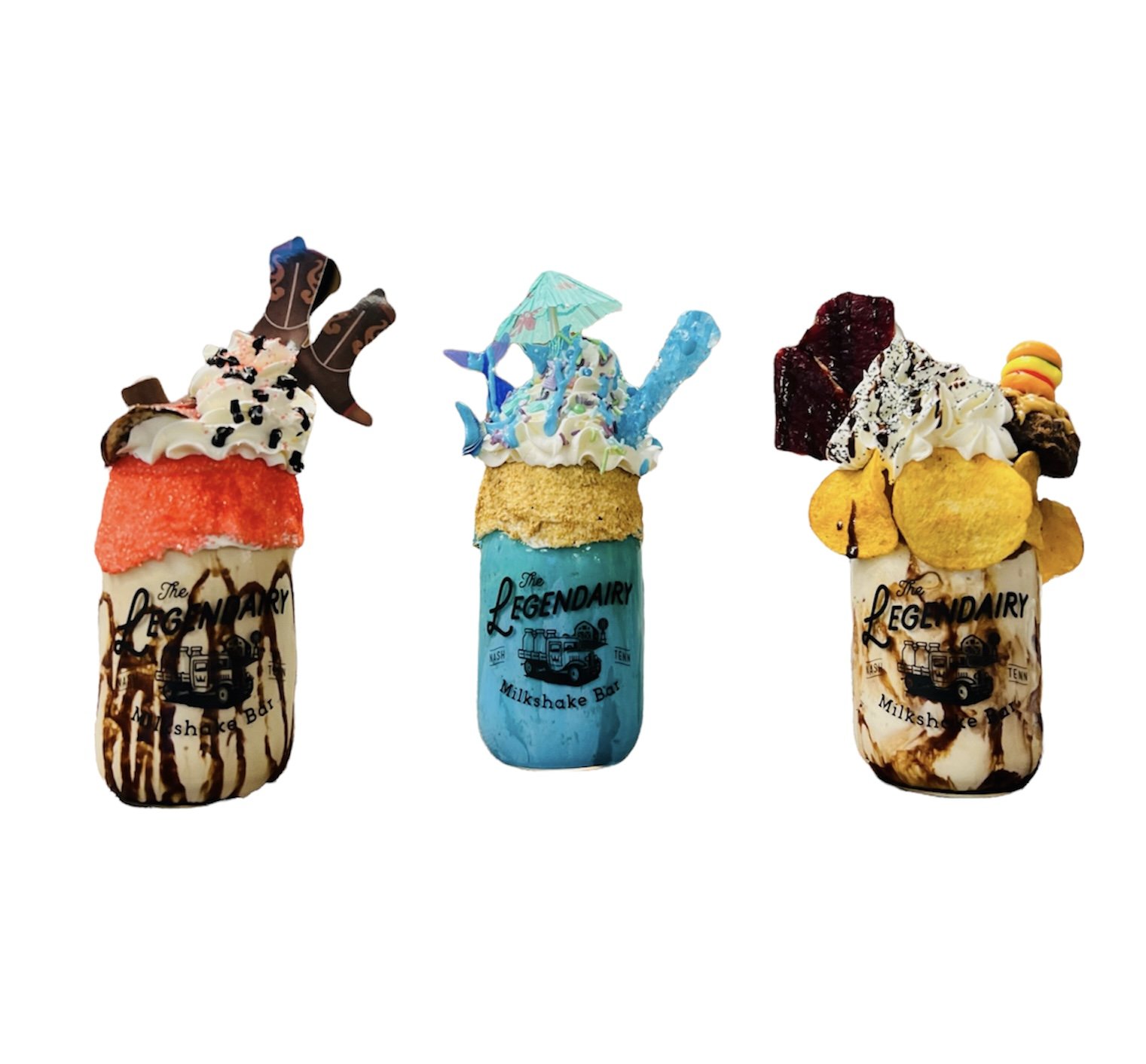 𝐋𝐞𝐠𝐞𝐧𝐝𝐚𝐢𝐫𝐲™ JUNE Specialty Shakes are Cool for the Summer! 