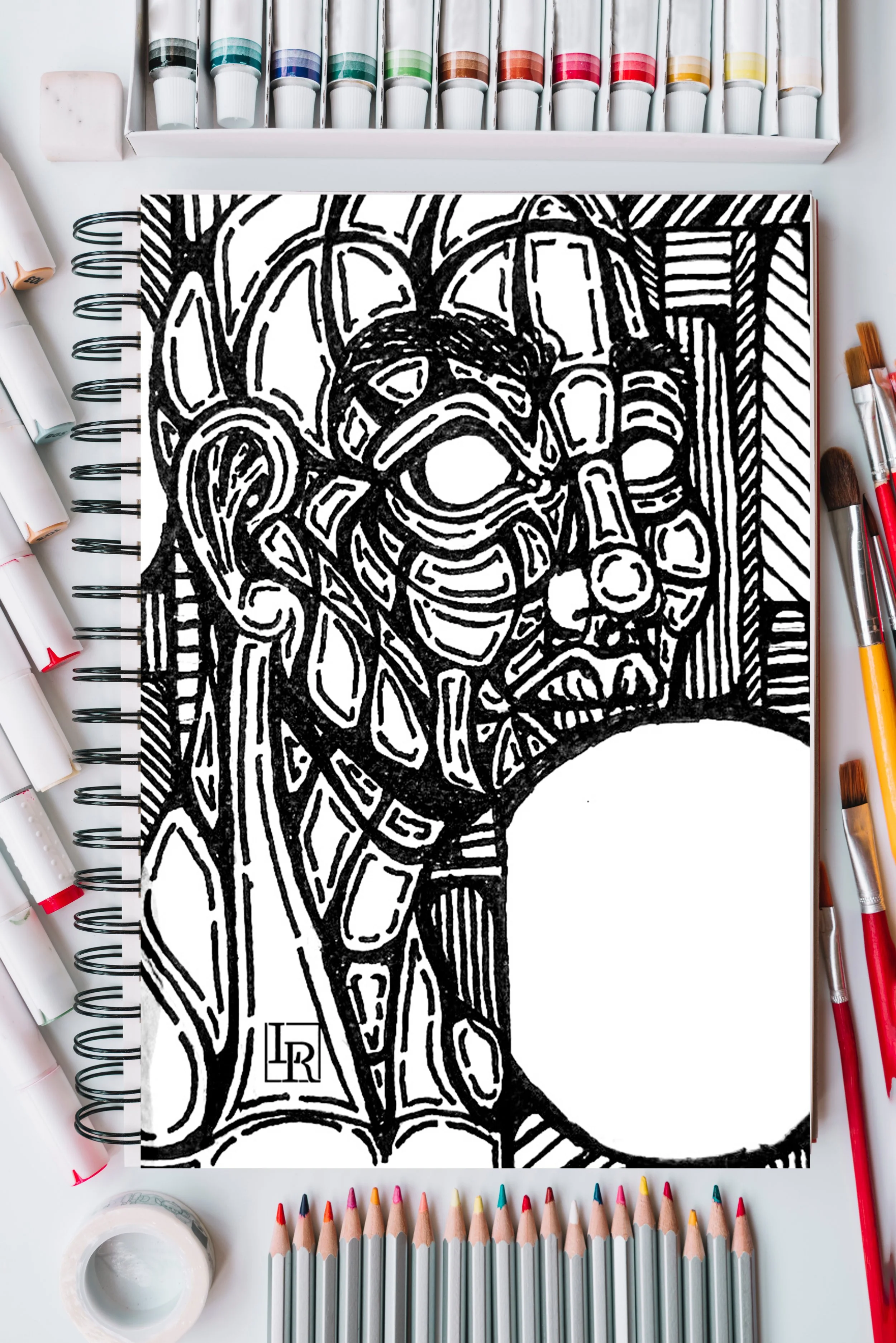line coloring page frame .jpg