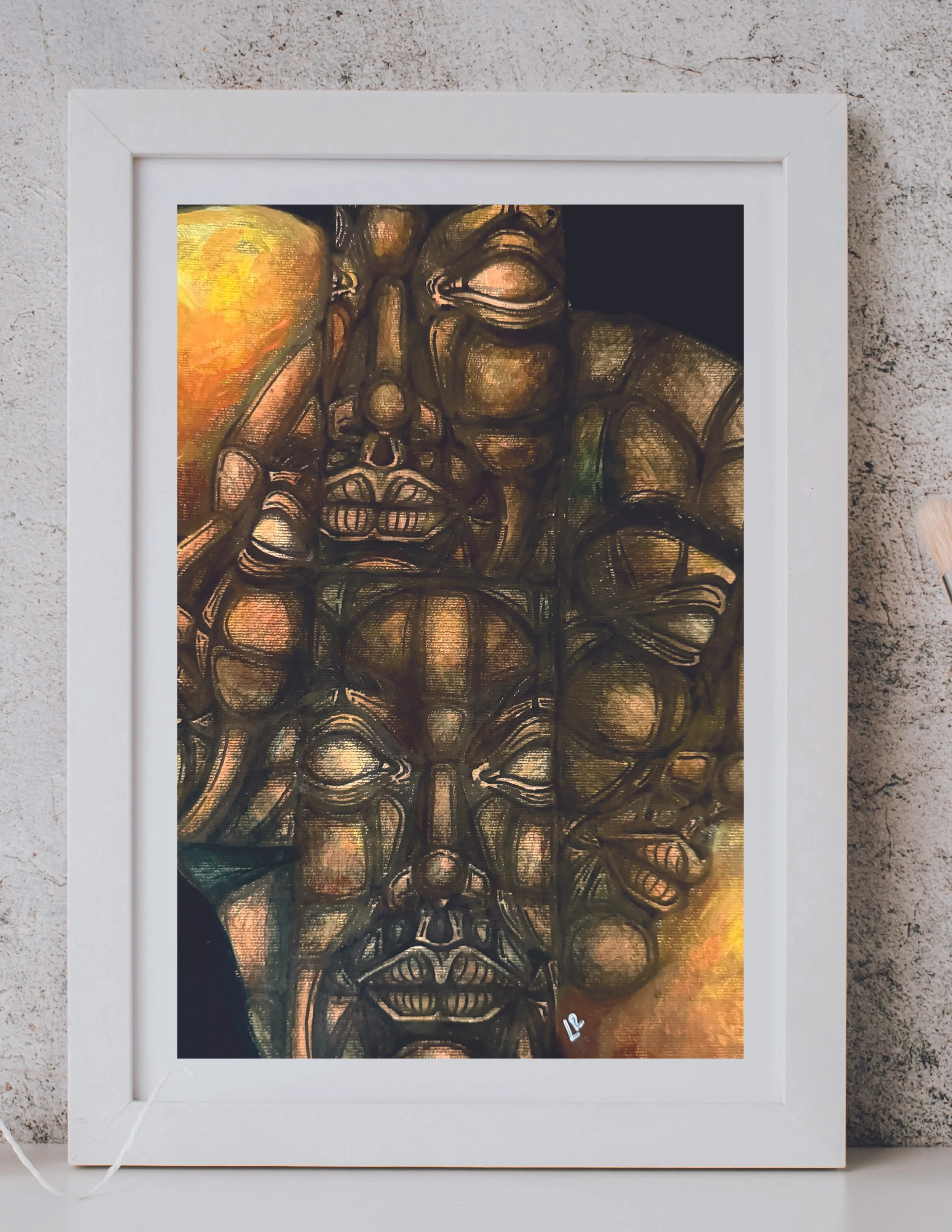 THROUGH THE BROKEN ANKLES -  INSTANT DIGITAL DOWNLOADABLE ART