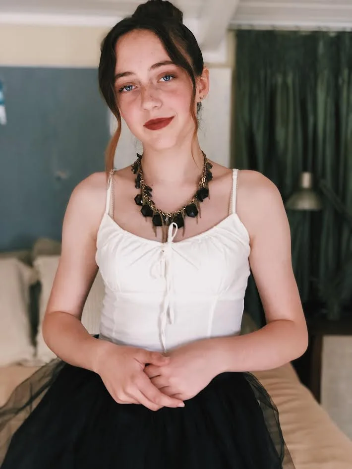 Parker’s night-out look.