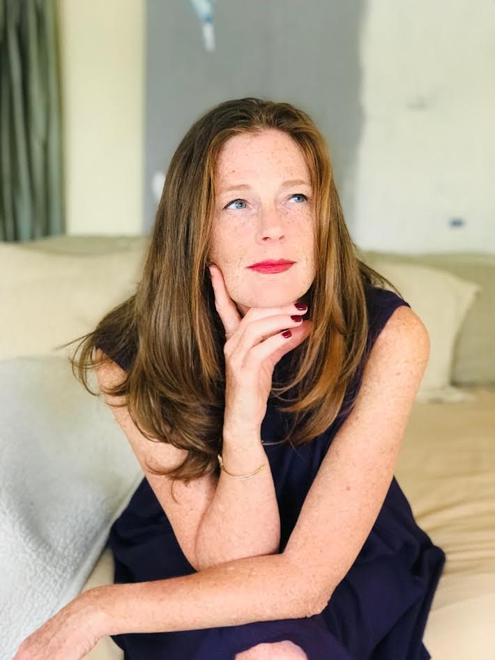 To get the natural slightly-mussed-hair look, all we did was spray in an Oribe Dry Texturing spray sample that came in our latest Birchbox and messed it up with our hands a little. No curling iron necessary!