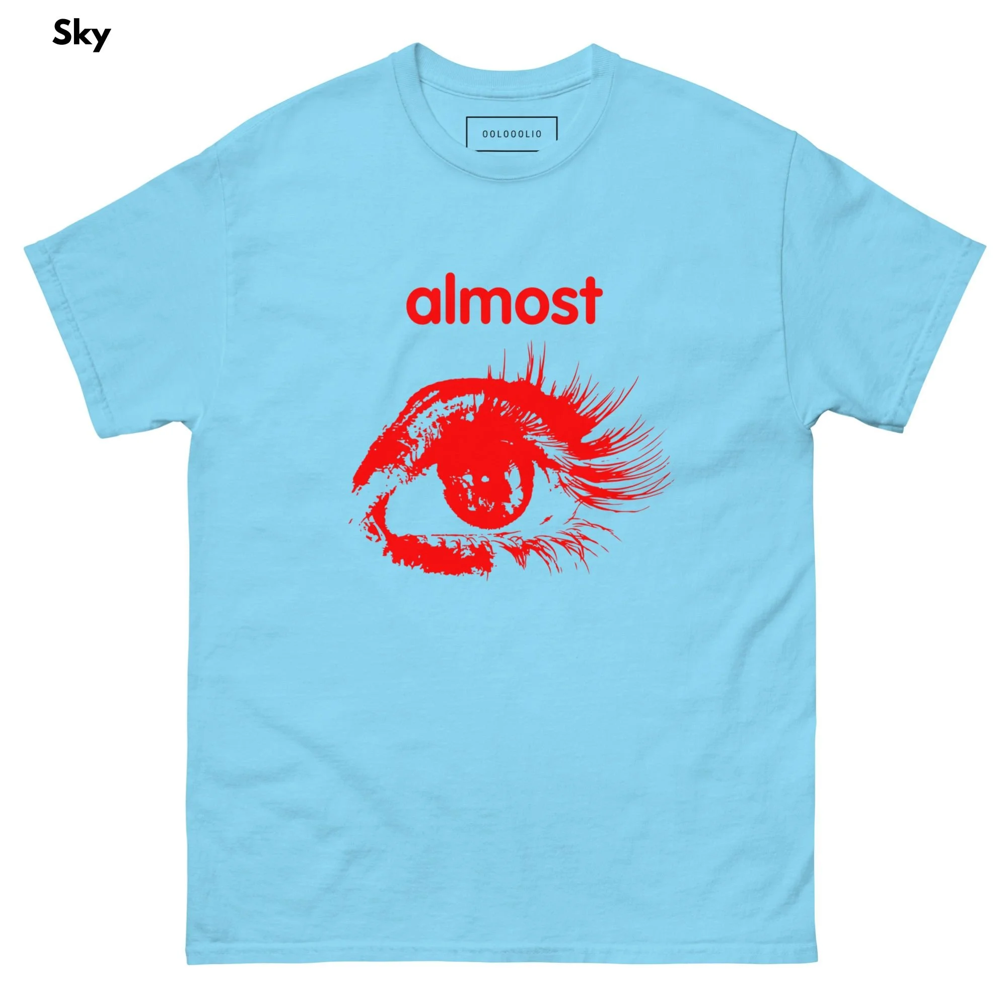 Almost | Red Abstract Eye T-Shirt