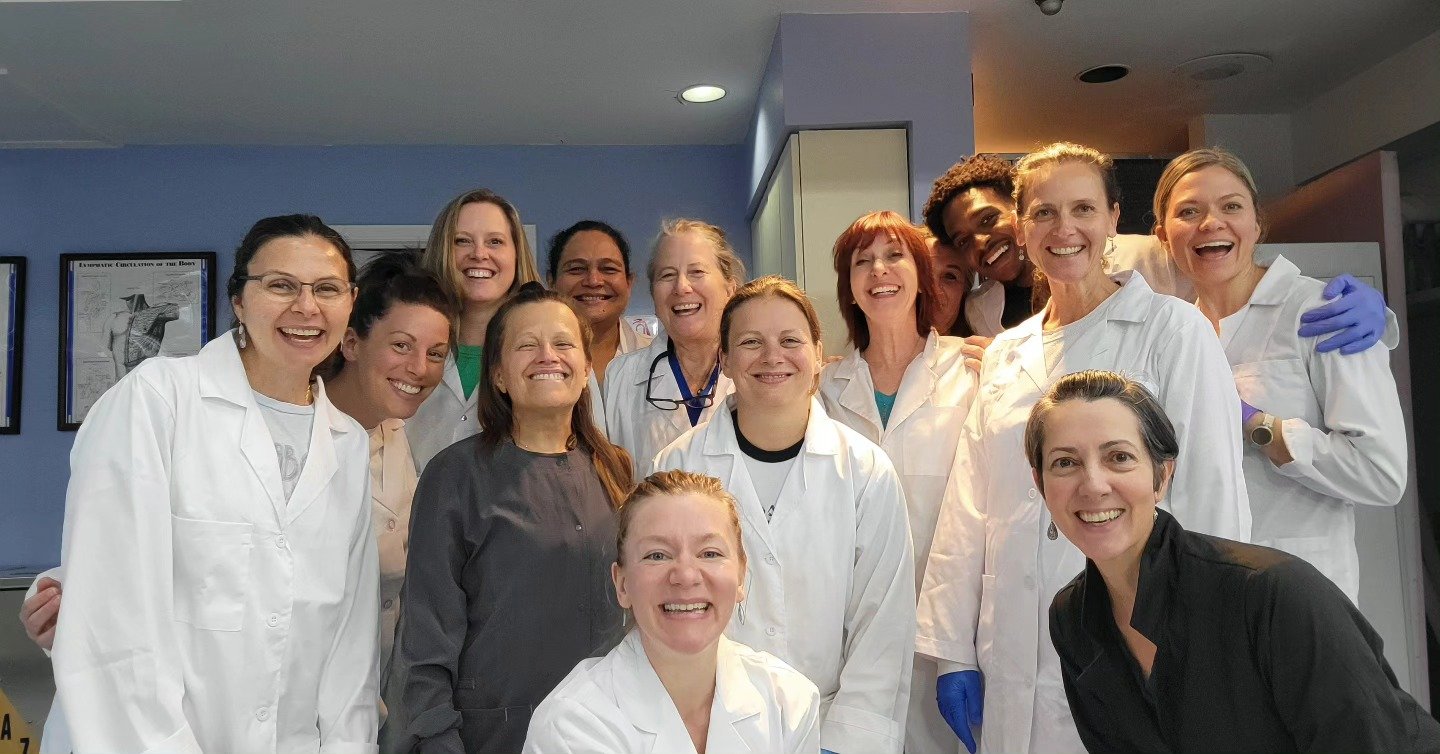 More memory scrolling...our 2023 group! Oh, how we love you all 🥰

Our 2025 group is forming...if you want to join us for hands-on cadaver dissection integrated with embodied movement to help you journey through the layers, DM for deets!

#anatomy #