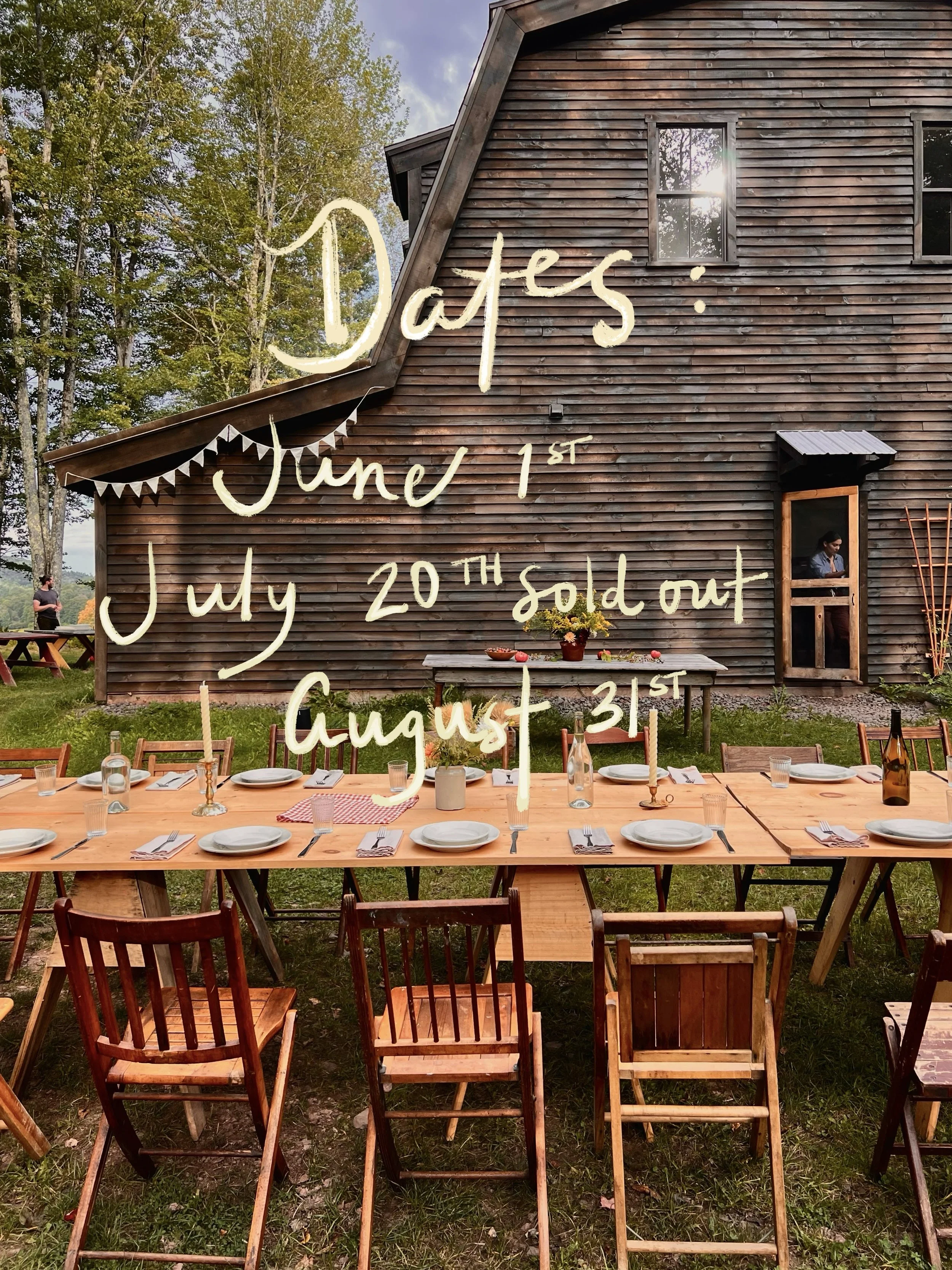 Summer Feasts — Bovina Farm and Fermentory