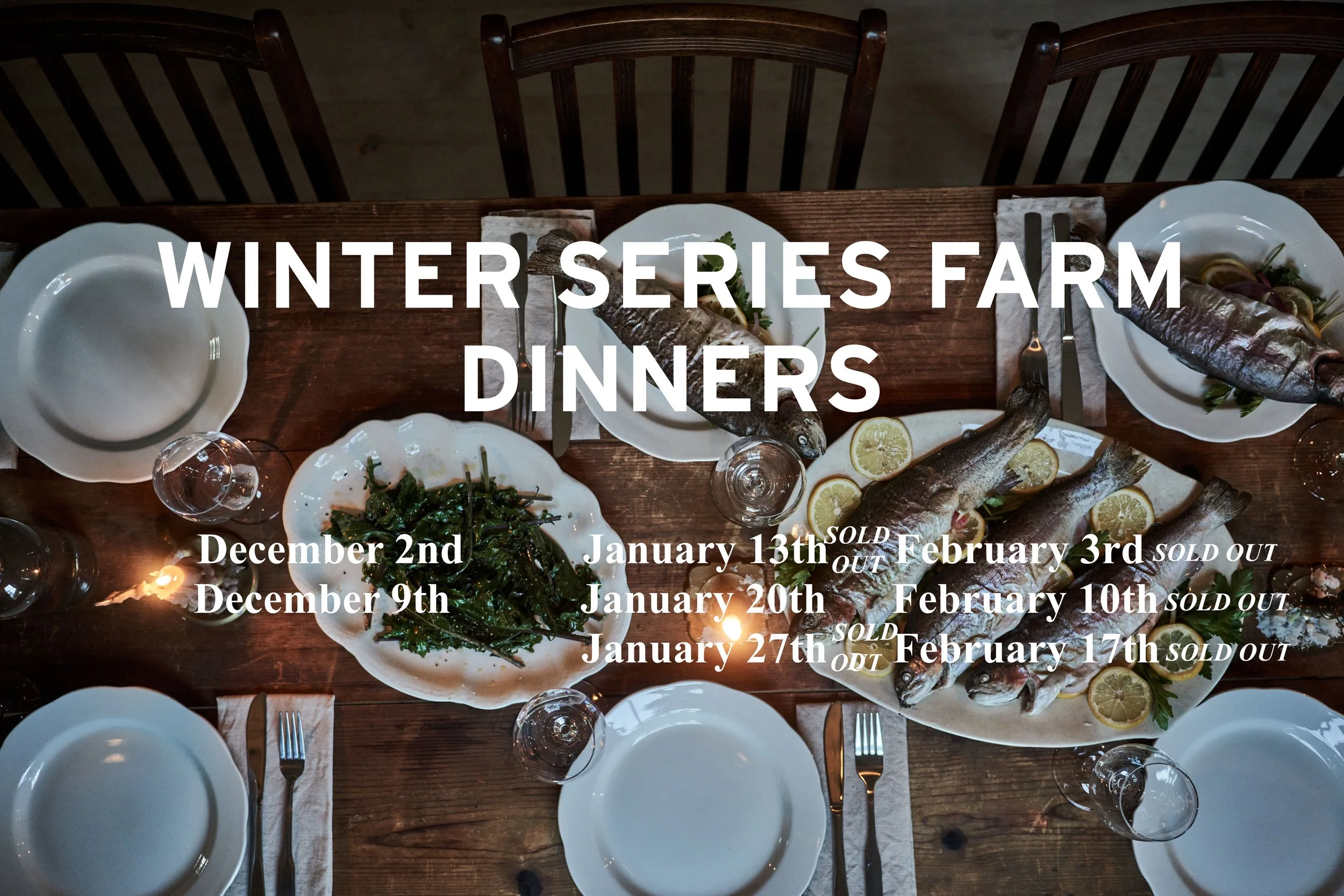 Winter Series Farm Dinners — Bovina Farm and Fermentory