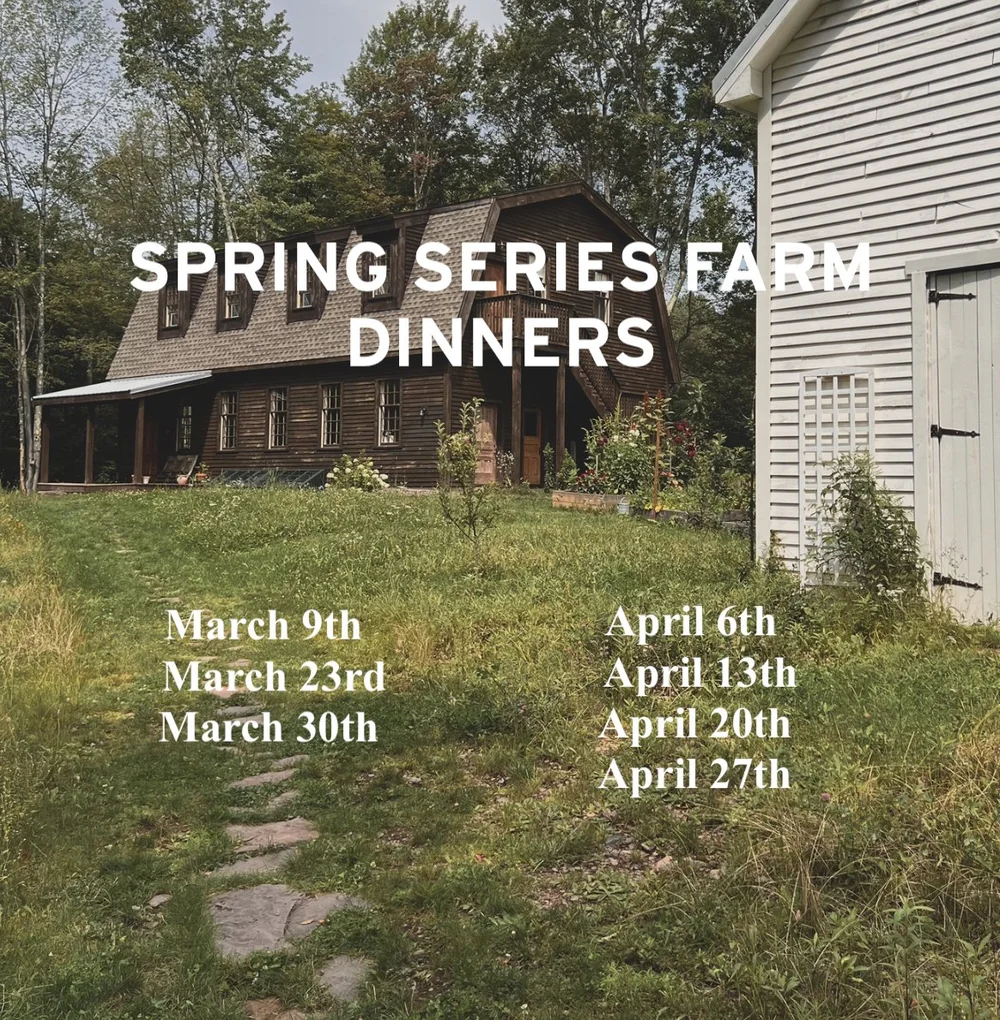 Spring Series Farm Dinners — Bovina Farm and Fermentory