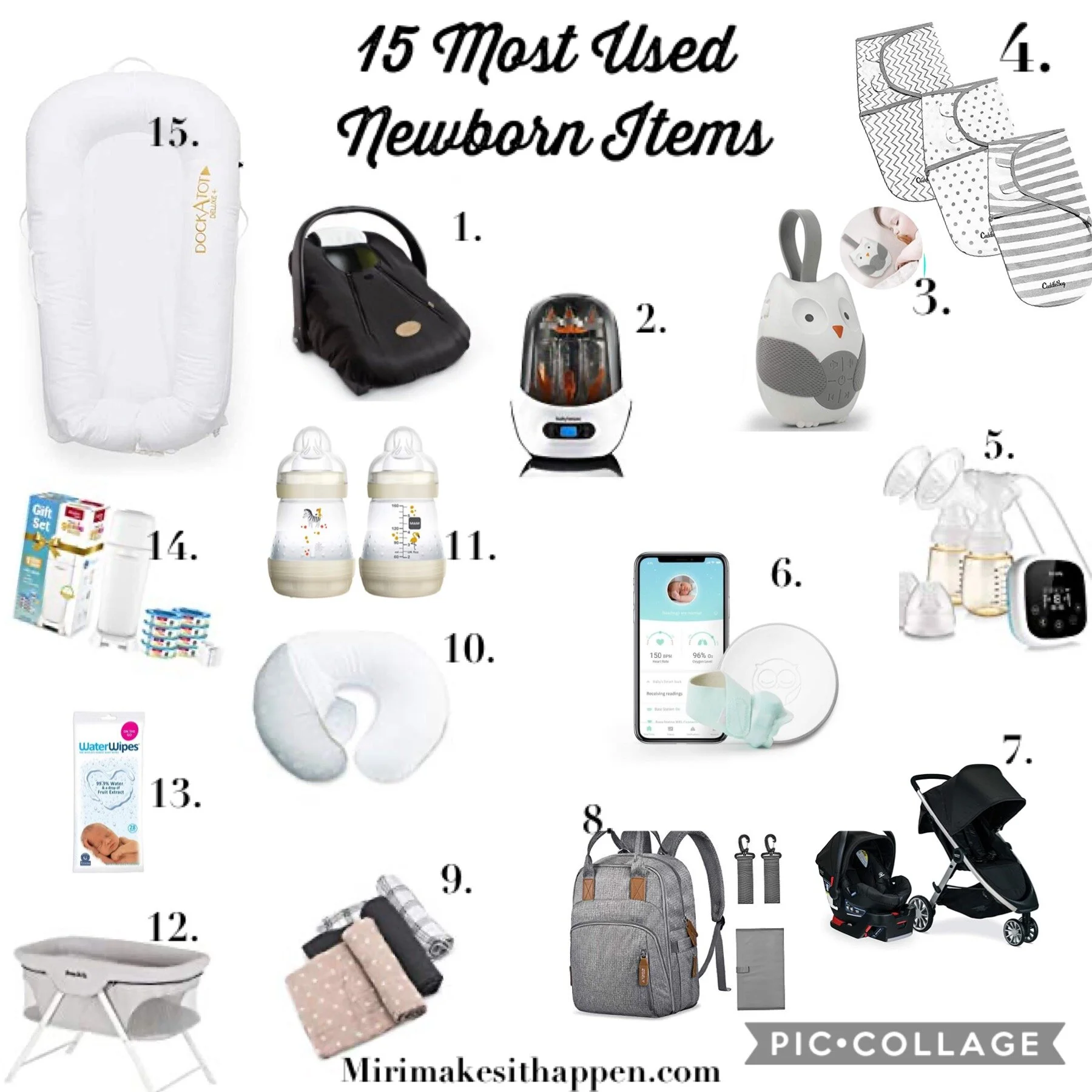 most needed newborn items
