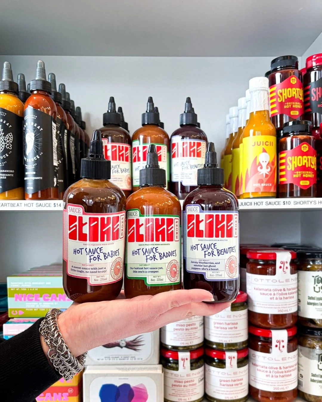 🔥🔥🔥🔥🔥🔥🔥
NEW!

We&rsquo;ve restocked and expanded our @stokeathome selection, so in addition to Hot Sauce for Baddies and Babies, we&rsquo;ve got Hot Sauce for Beauties, too! 💋

Stoke is a Queer, woman owned deli in Niagara that we&rsquo;re re