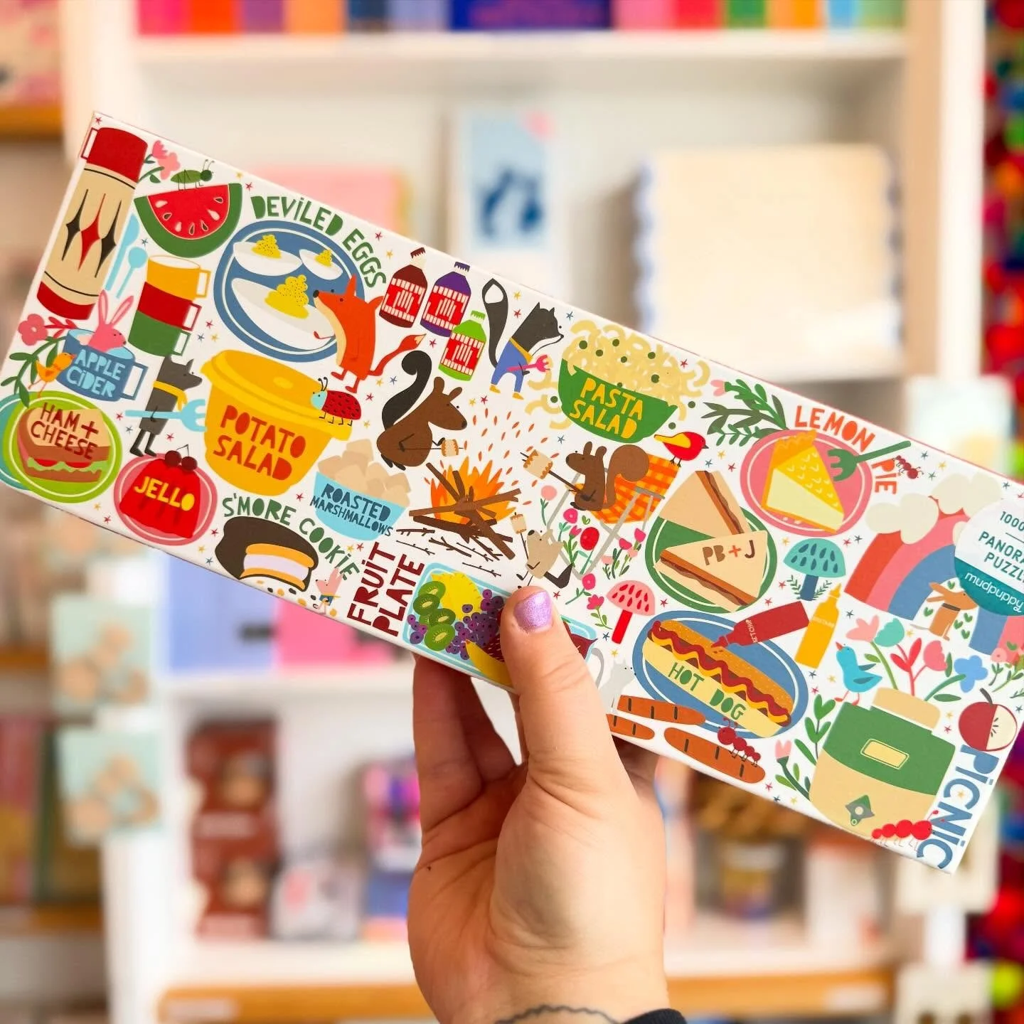🧩🧩🧩🧩🧩🧩🧩
Two new puzzles in the shop! They&rsquo;re giving summer fun with friends, even if today isn&rsquo;t giving those vibes ❄️ 

One is 500 pieces for those of us who like it easy breezy and one is 1000 pieces for&hellip;.the others.

We&r
