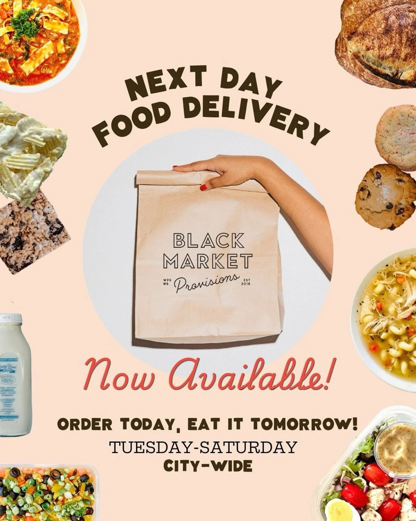 🏡&hellip;&hellip;🚛💨&hellip;&hellip;🖤

BIG NEWS ALERT!!!
After literal years of you asking for it, we&rsquo;re thrilled to now offer
NEXT DAY FOOD DELIVERY!

Order online today, eat it at home tomorrow!
Whether you don&rsquo;t want to come across 