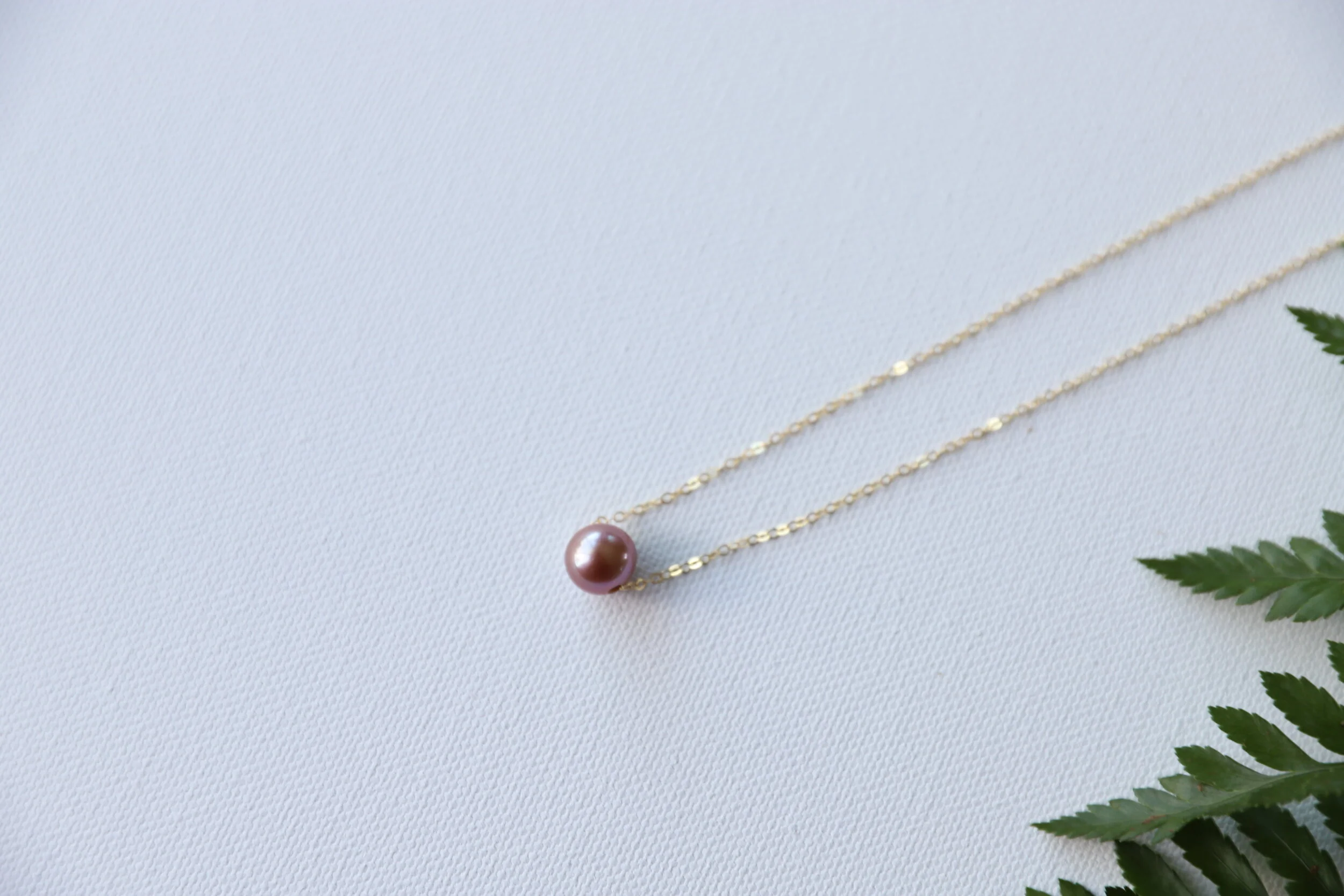 Pink Edison Single Necklace.JPG