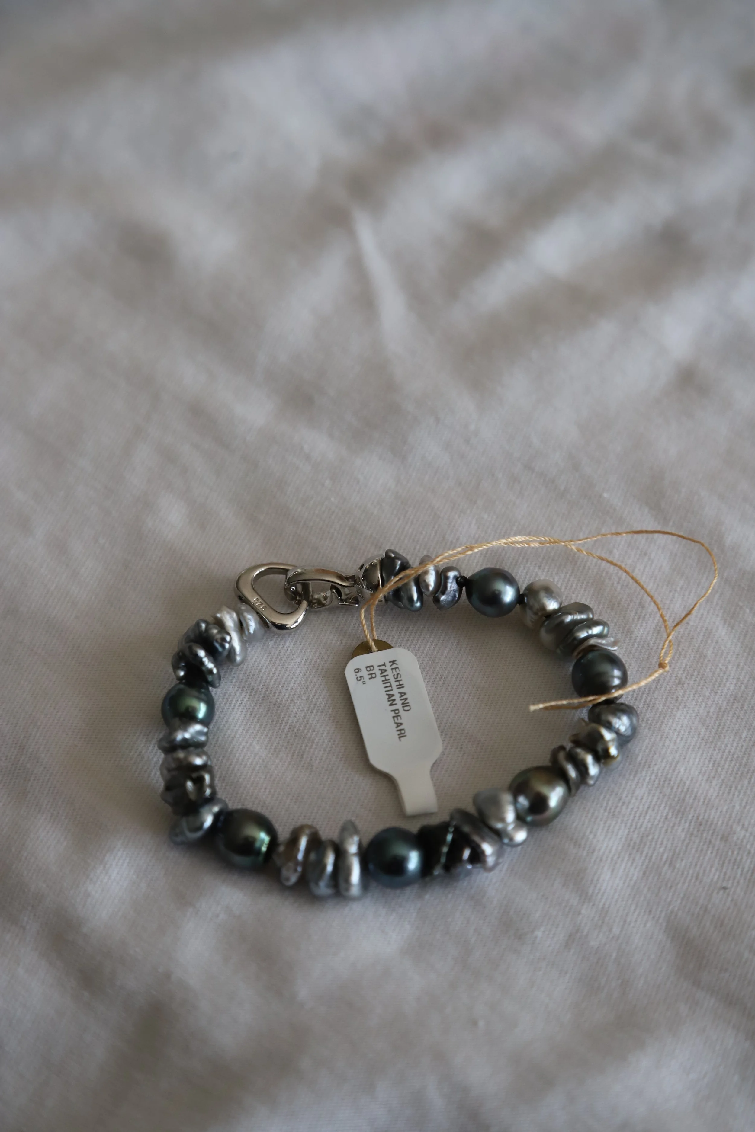 Keshi + Tahitian Pearl Bracelet
