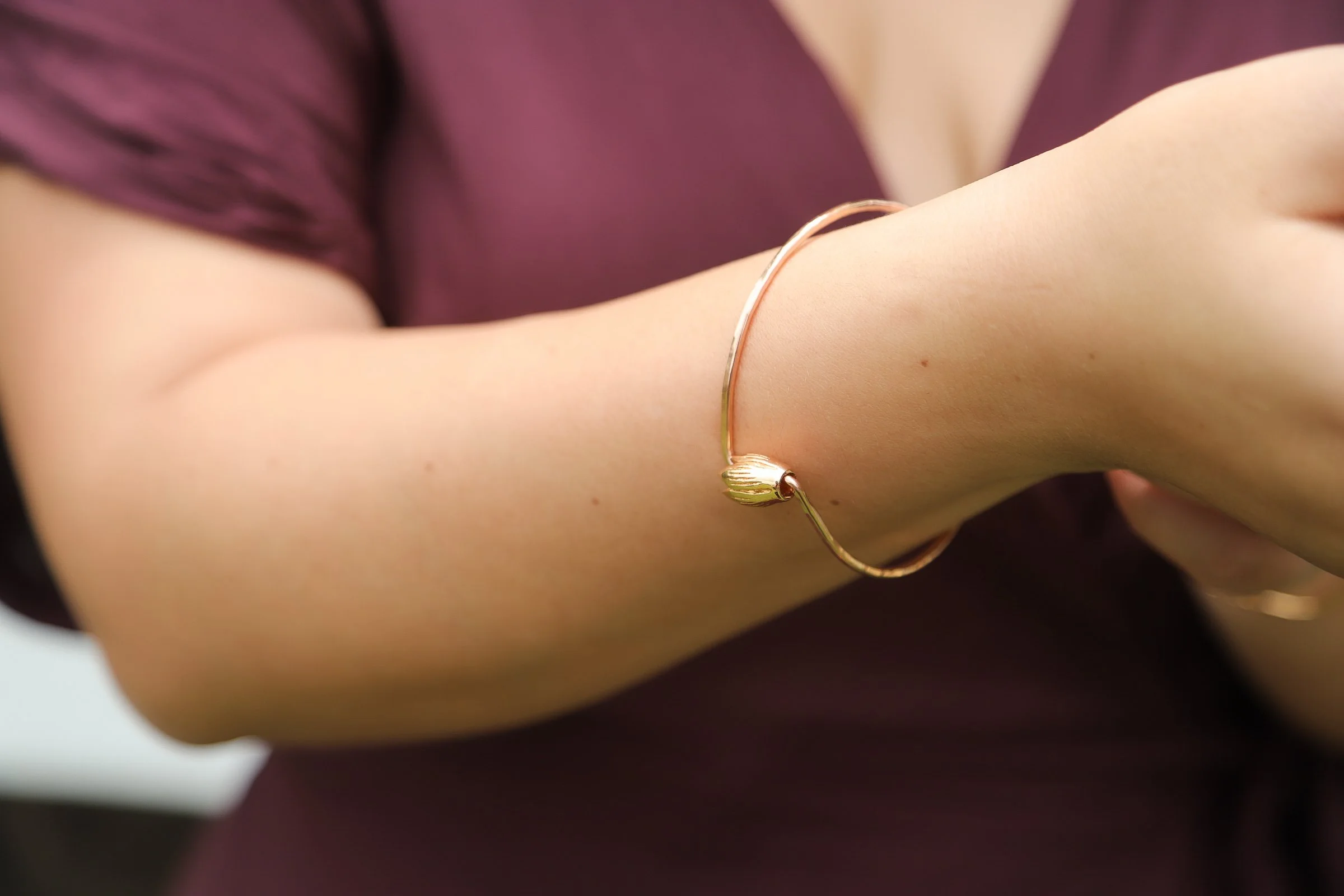 Pikake Z Bangle