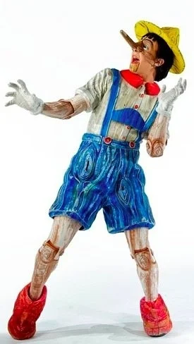 Blakely as Pinocchio in SHREK The Musical