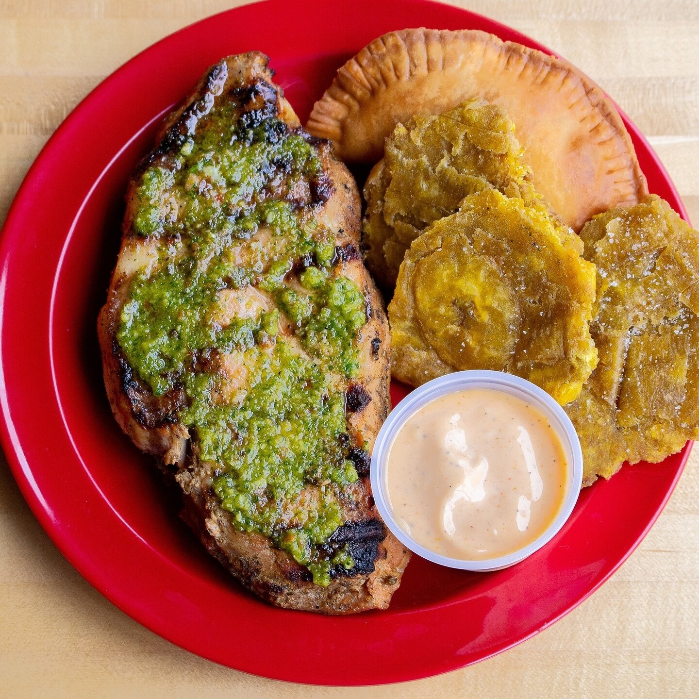 Our Chimichurri grilled pork chops 🥩 are seriously some of the best you will get in the city! 

Trust us you won't find chops as big as your face 🤭 anywhere else while beating those inflation costs, but we got you covered! 

Just visit us in person