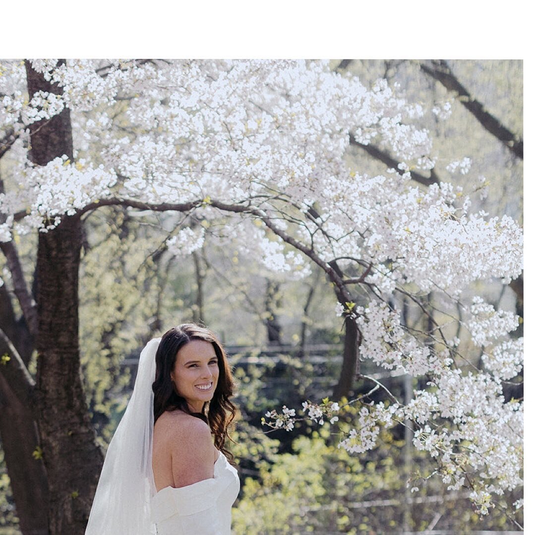 Our beautiful bride, Grace, in Central Park. #elopetonewyork