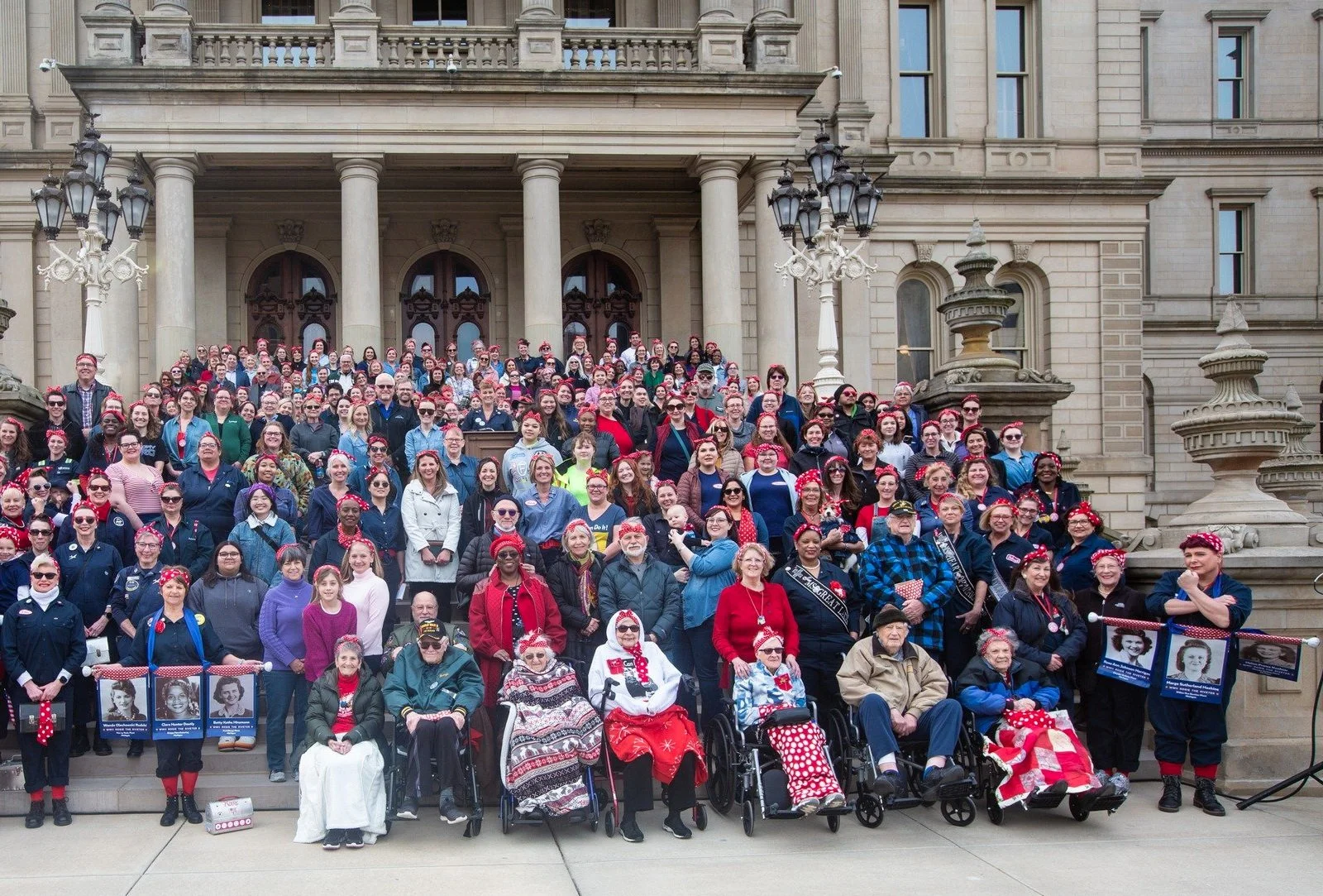 Rosie Day at the Capitol in Lansing 2023