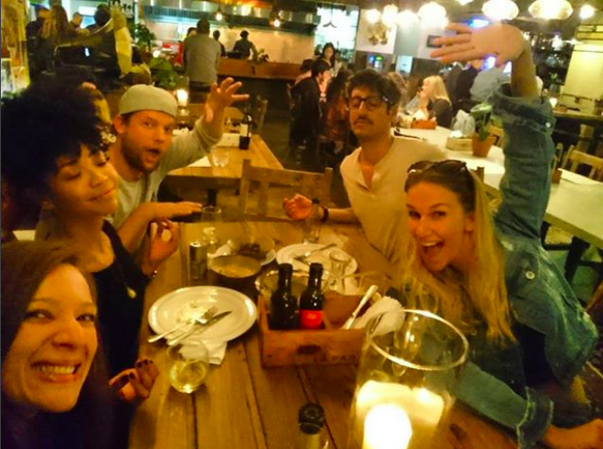 A little group of us met up a few nights after we had finished the course and talked about our experiences. All amazing and interesting people going through different life changes.