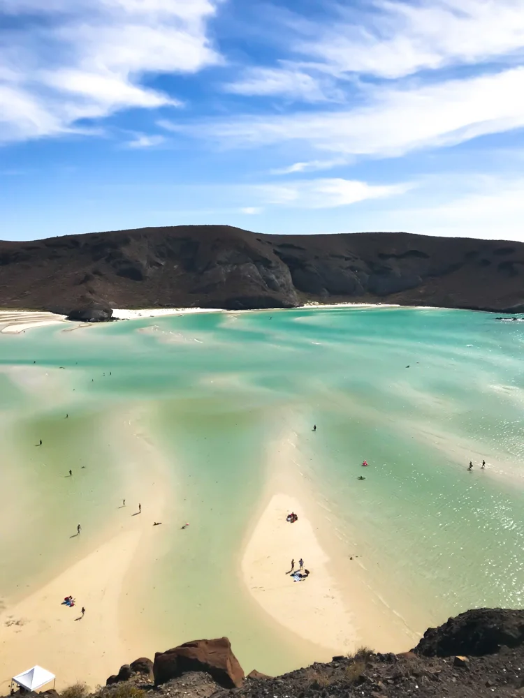 Balandra beach outside La Paz.