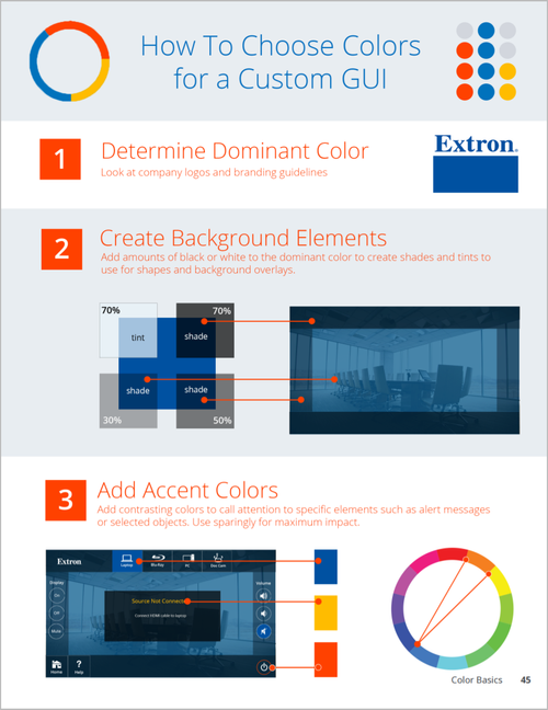 Gui Color Design Principles GUI Design Guide — Audrey Bryson