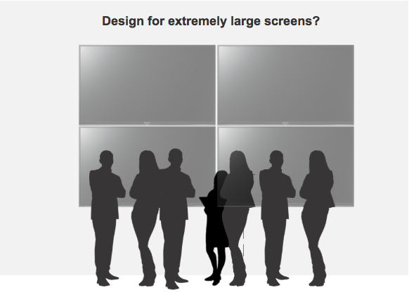 Concept Sketches - User Interaction Large Screens