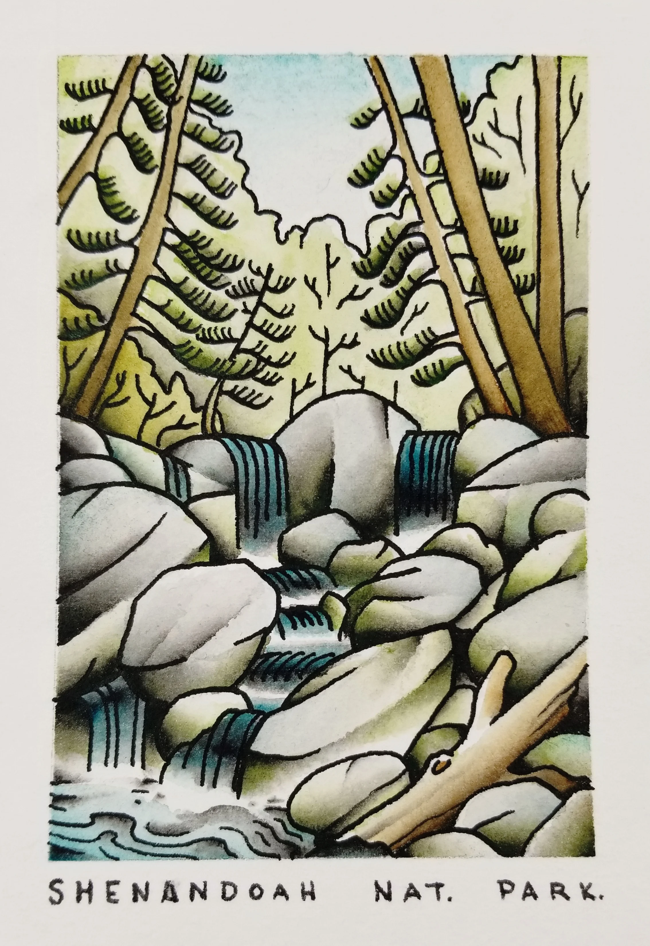 Dark Hollow Falls