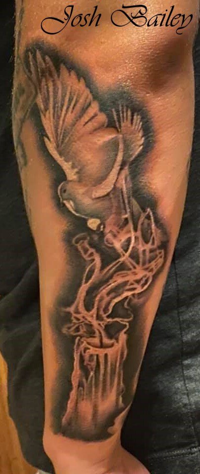 Dove and Candle