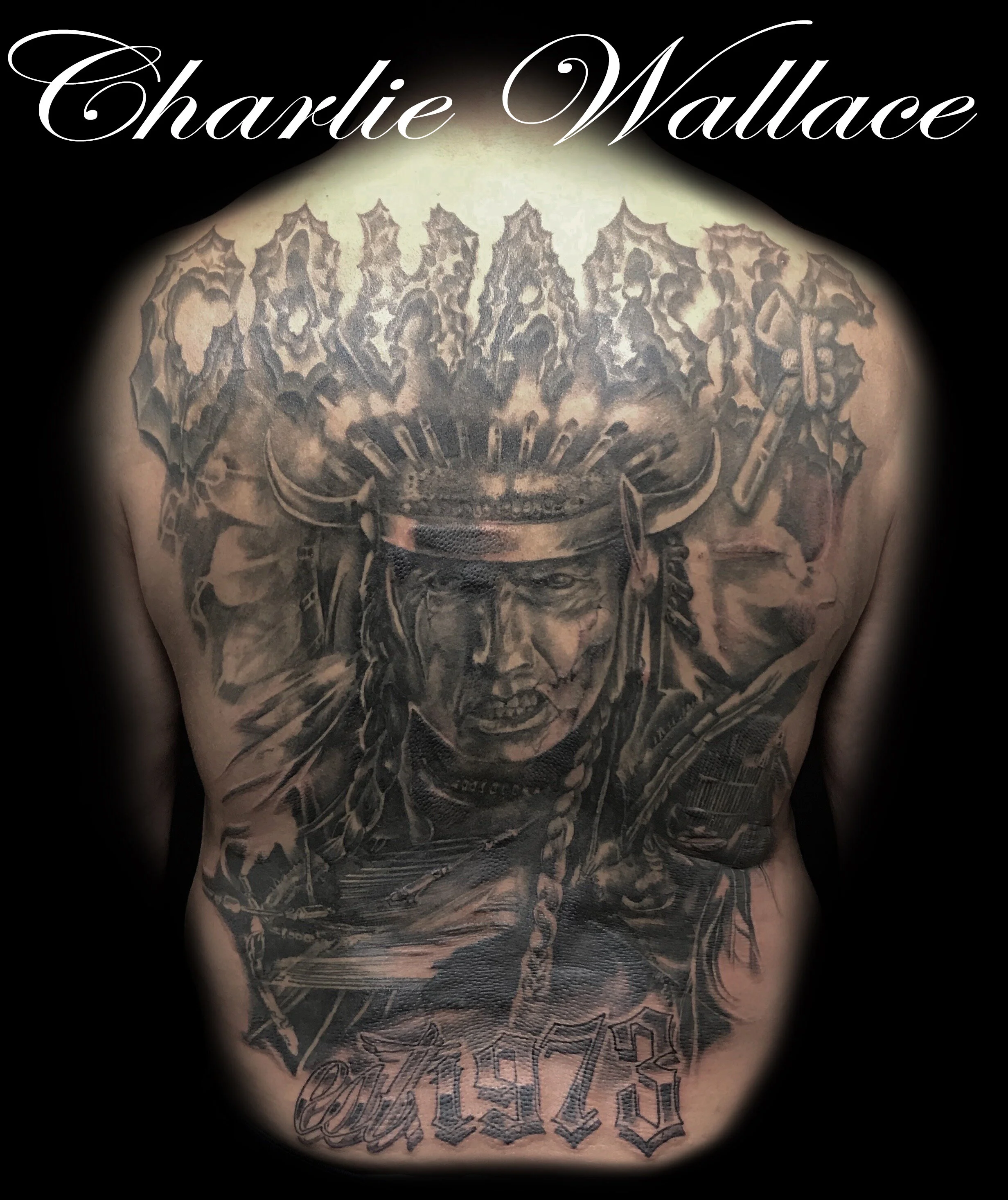 Native American Back Piece
