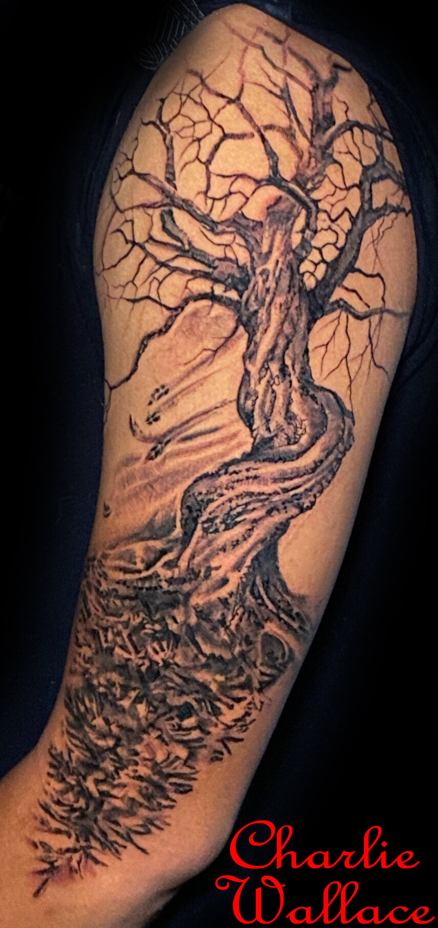 Tree Half Sleeve