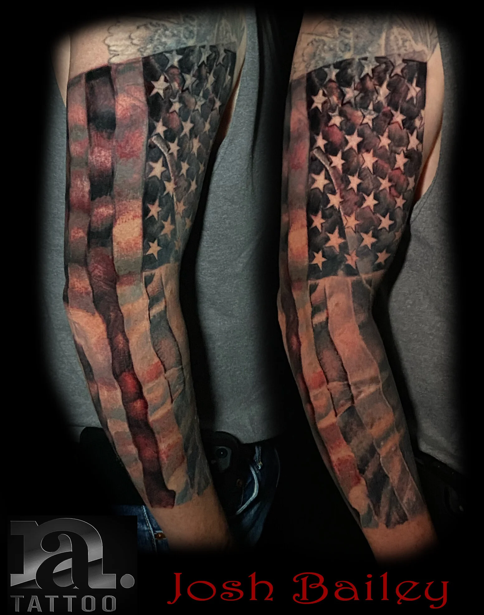 American Flag Coverup Sleeve