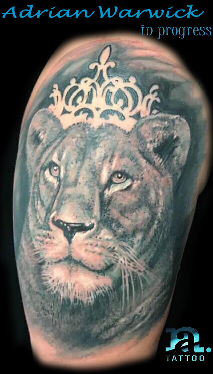 "In Progress" Lioness