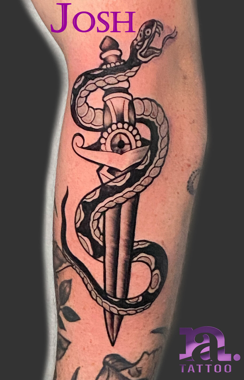 Snake and Dagger
