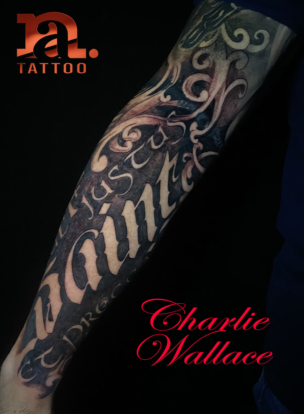 Saint Script Sleeve