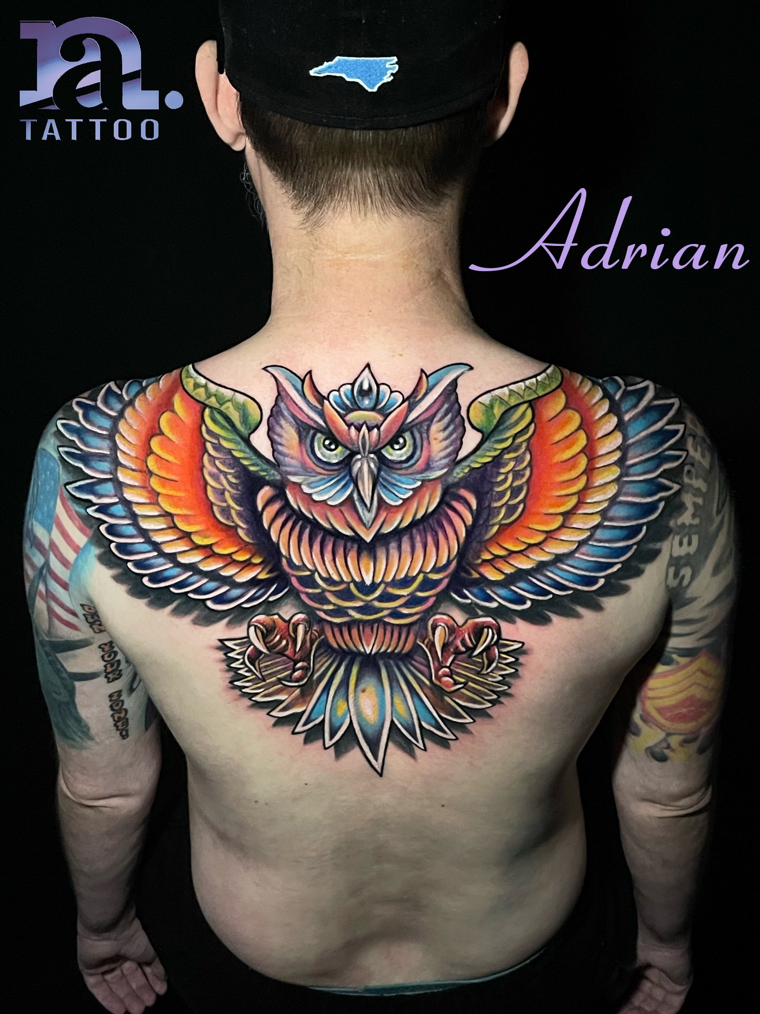 Gorgeous Full Color Owl
