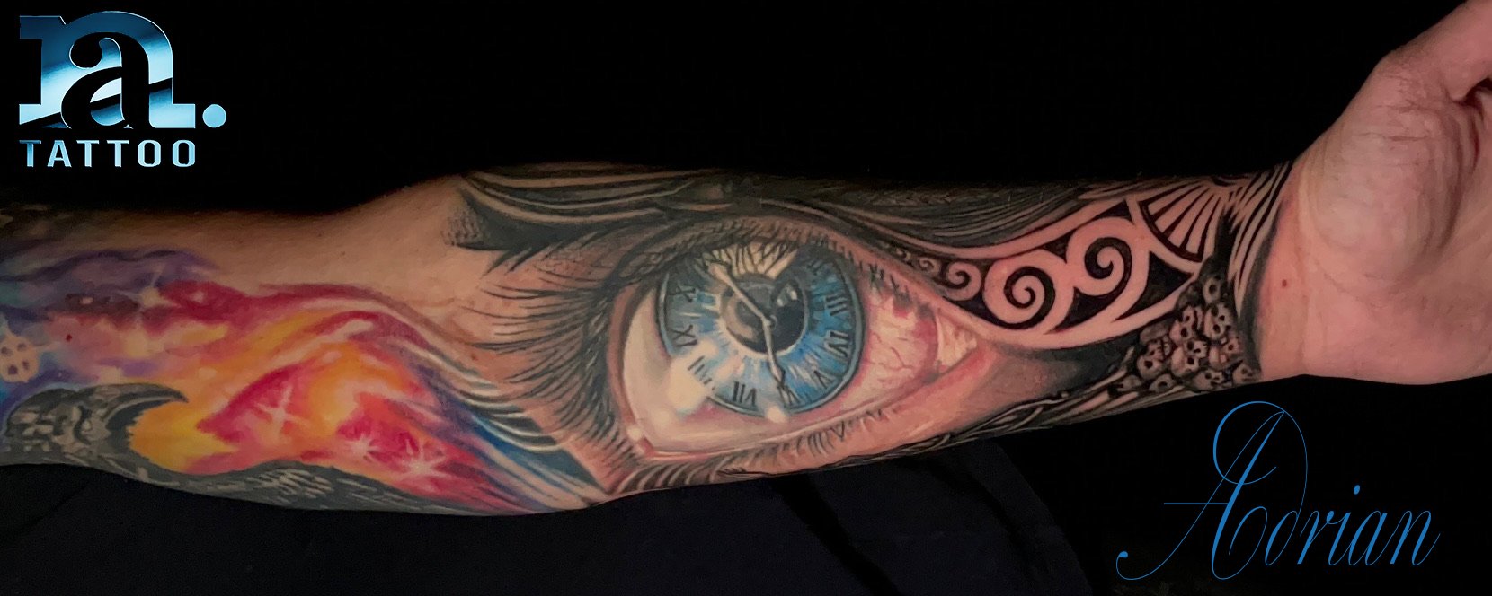 Eye with Background