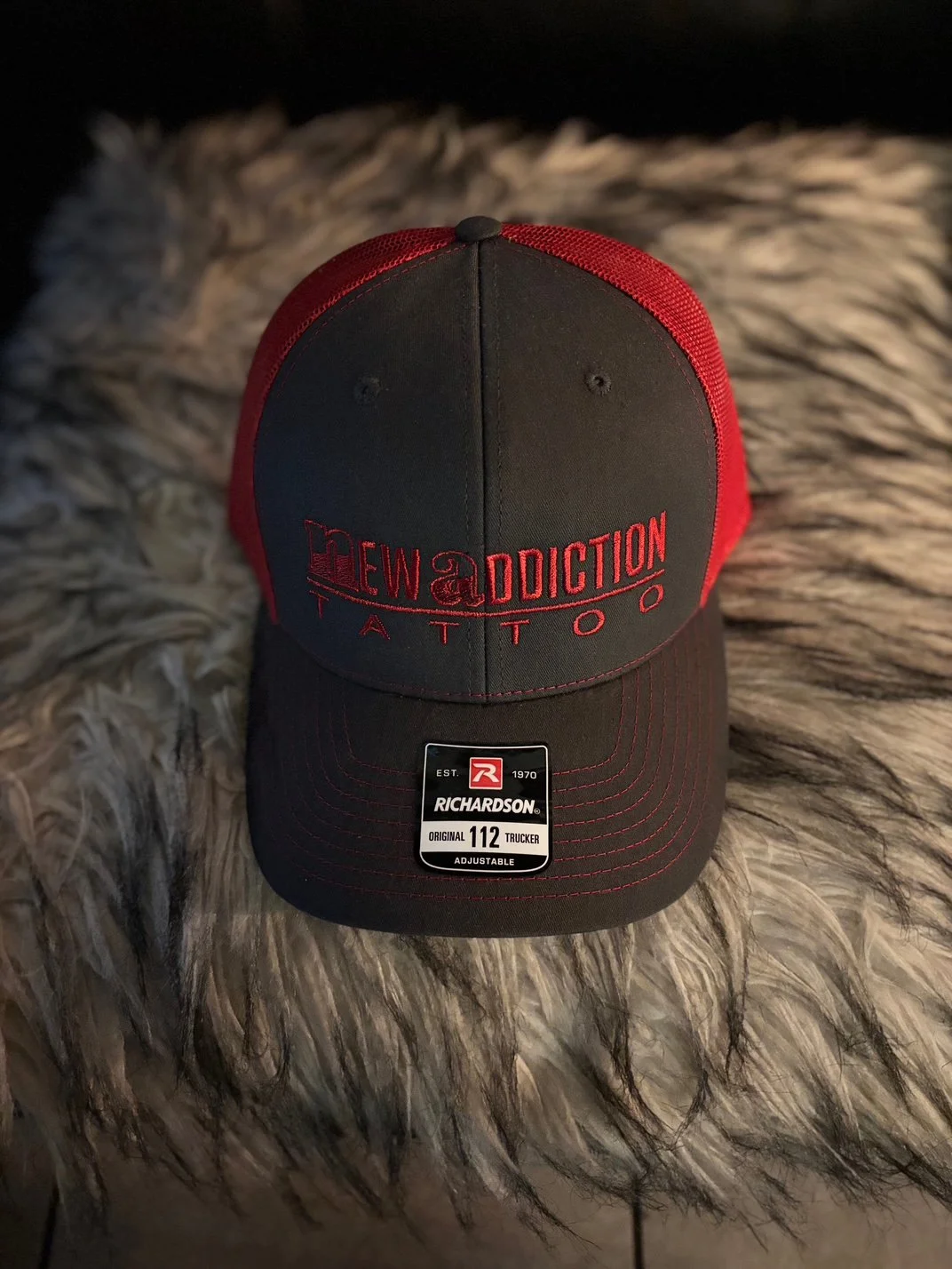 New Addiction Tattoo Flat Billed Hat